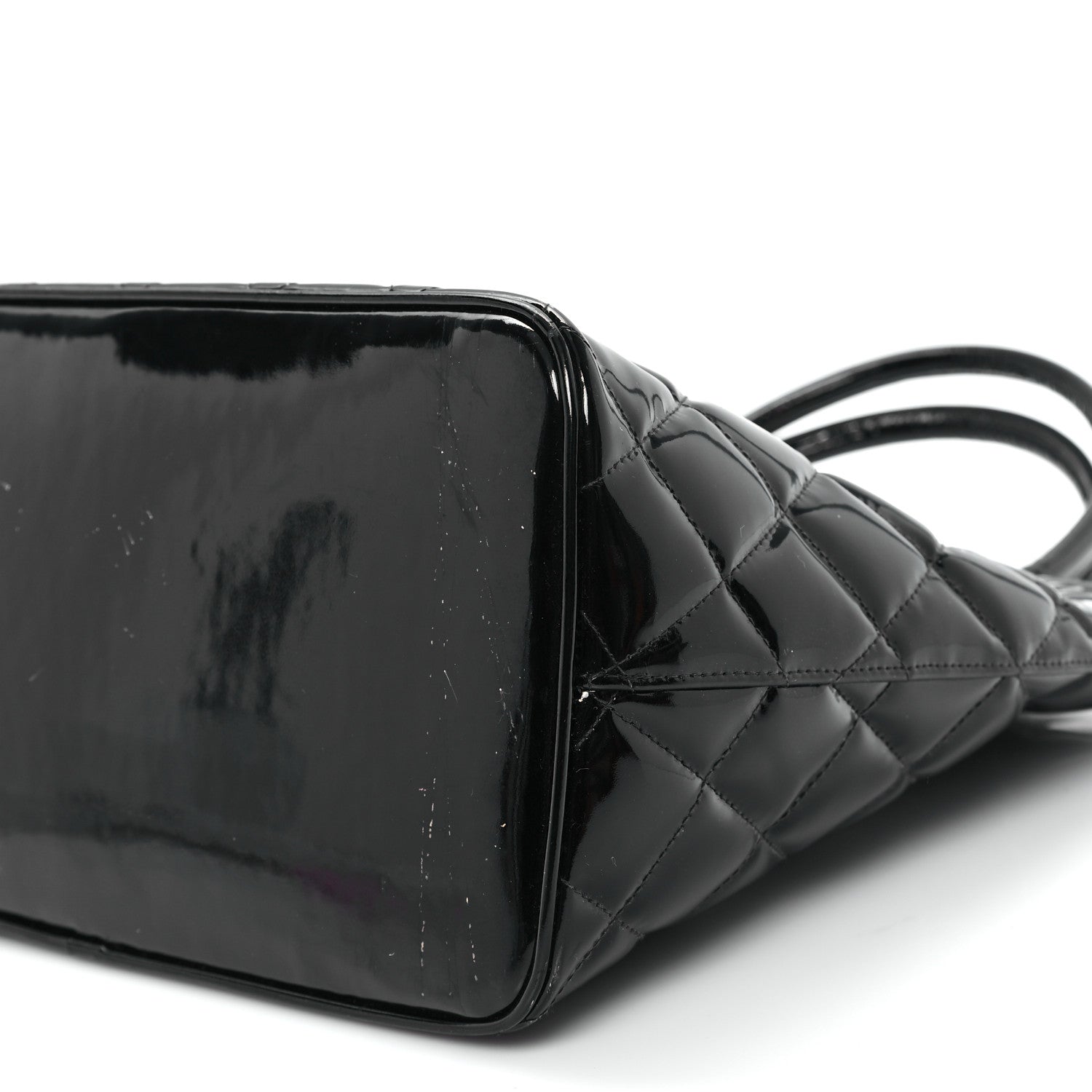 Chanel Patent Medallion Tote Black 10 of 12