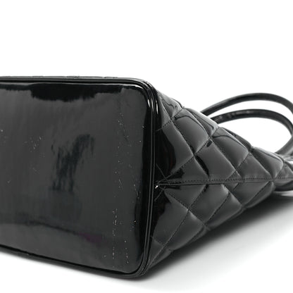 Chanel Patent Medallion Tote Black 10 of 12