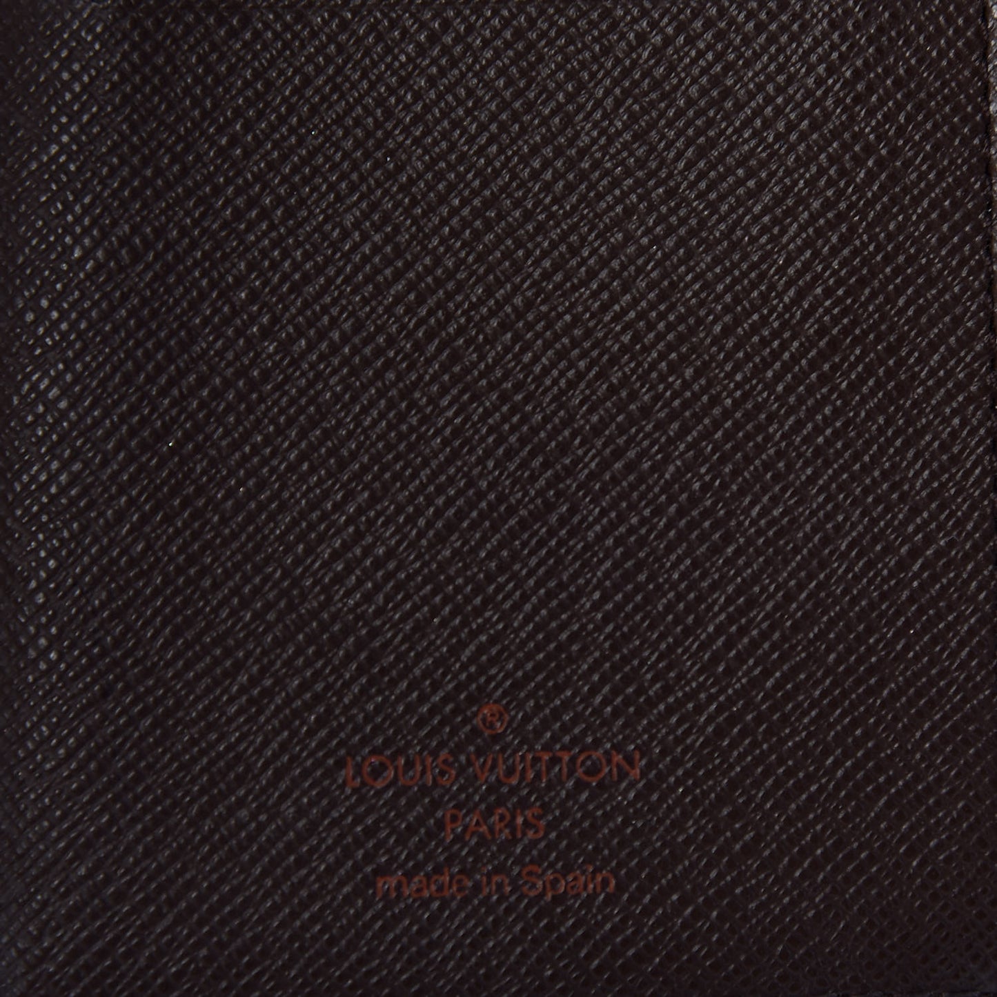 Damier Ebene Pocket Agenda Cover