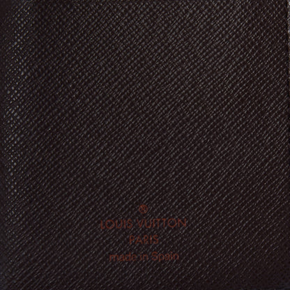 Louis Vuitton Damier Ebene Pocket Agenda Cover 5 of 8