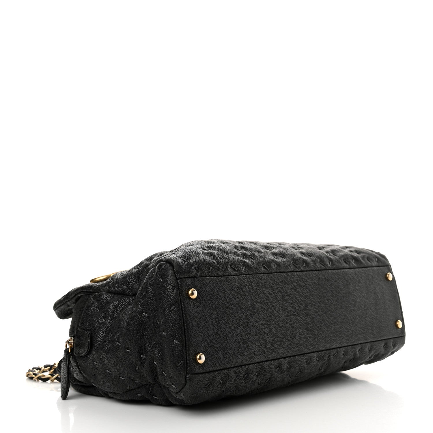 Chanel Caviar Wild Stitch Tote Black 4 of 14