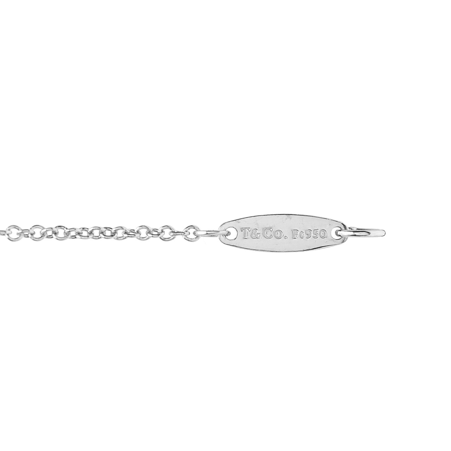 Platinum Blue Sapphire Elsa Peretti Color By The Yard Bracelet