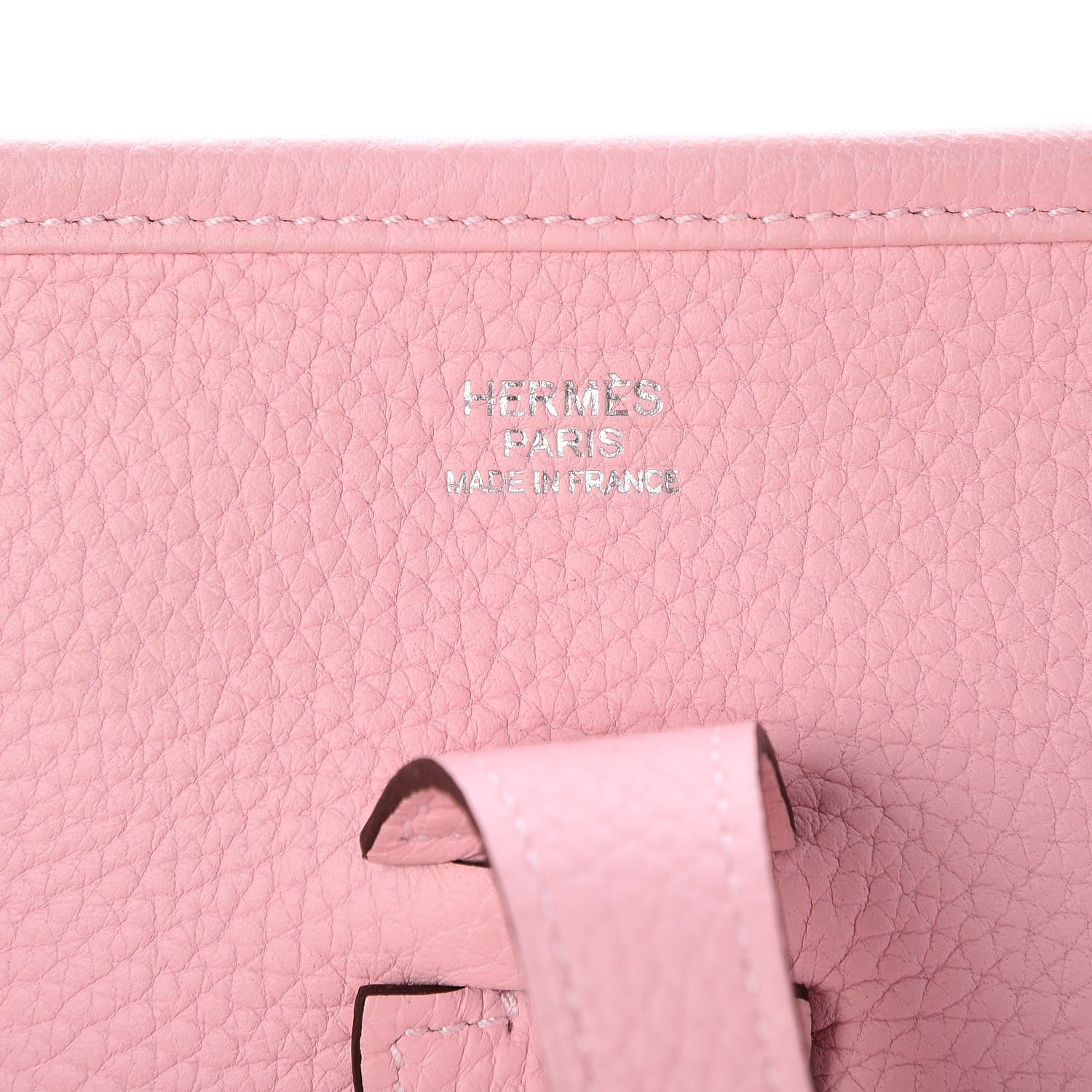 Hermes Taurillon Clemence Evelyne III PM Rose Sakura 6 of 8