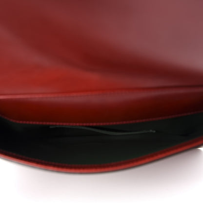 Gucci Tuscany Lux Calfskin Web GG Marmont Shoulder Bag Red 5 of 11