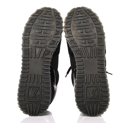 Louis Vuitton Suede Monogram Run Away Sneakers 38.5 Black 4 of 4