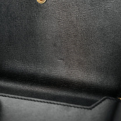 Saint Laurent Smooth Calfskin Monogram Phone Holder Crossbody Black 12 of 13