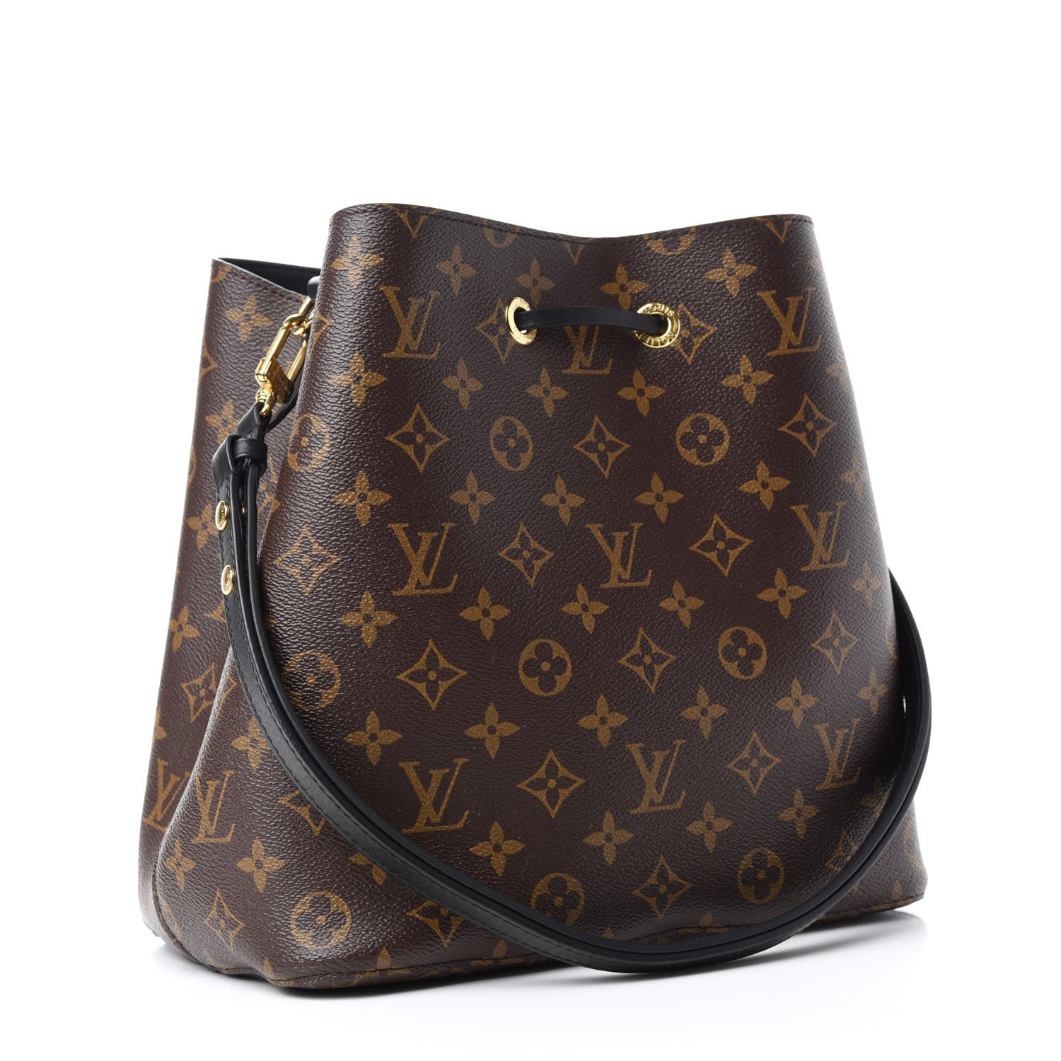 Louis Vuitton Monogram Neonoe MM Black 3 of 12