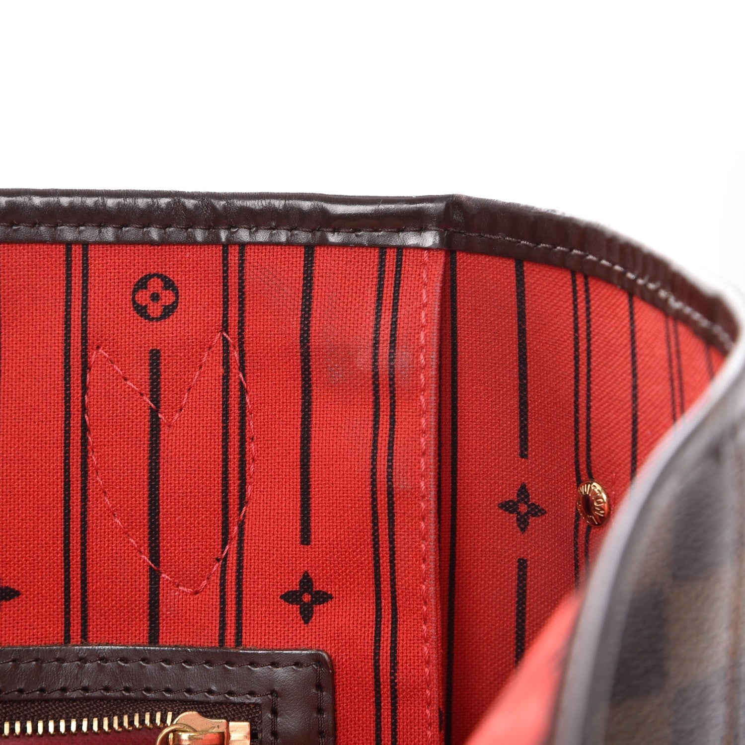 Louis Vuitton Damier Ebene Neverfull MM 10 of 22
