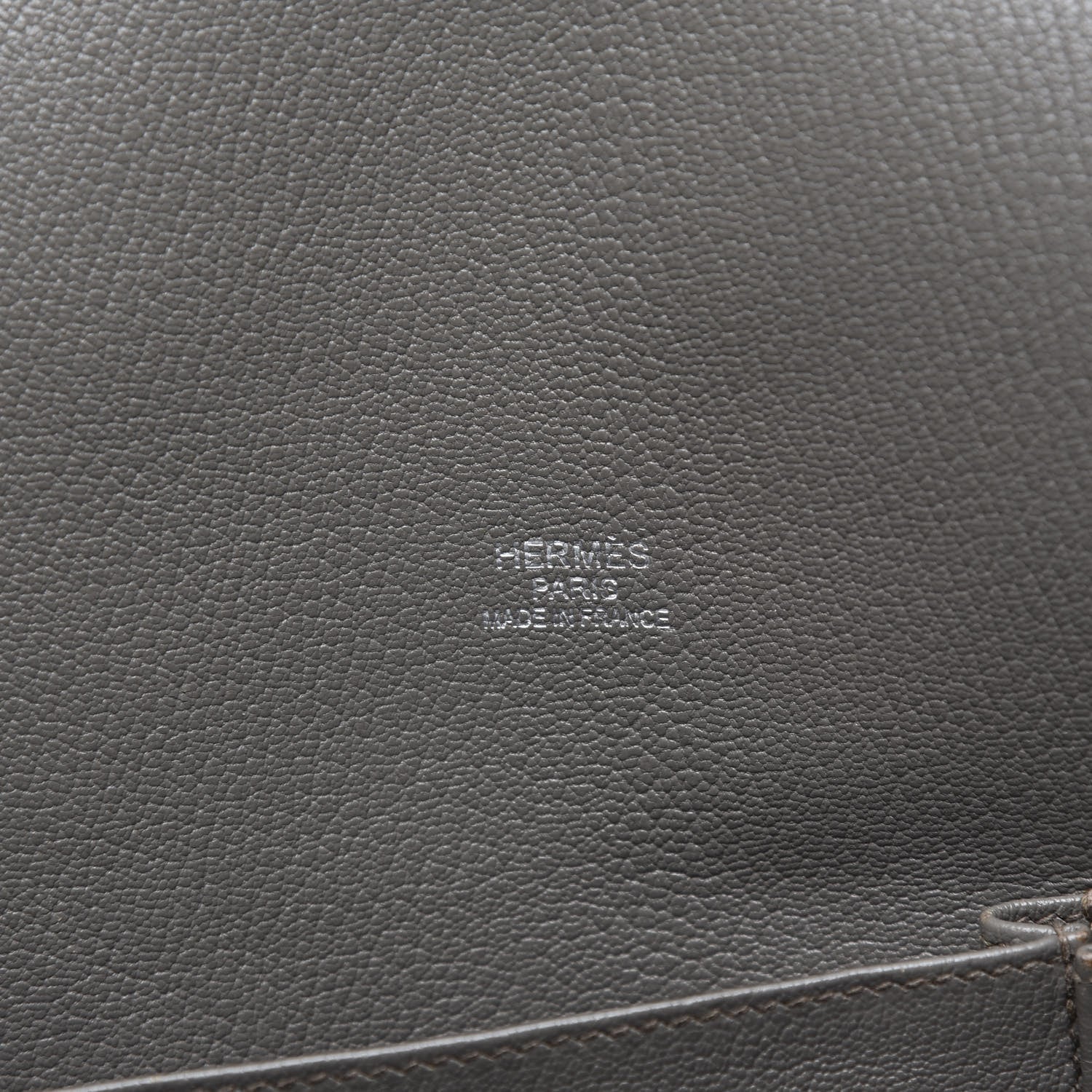Hermes Taurillon Clemence Jypsiere 37 Etain 6 of 12