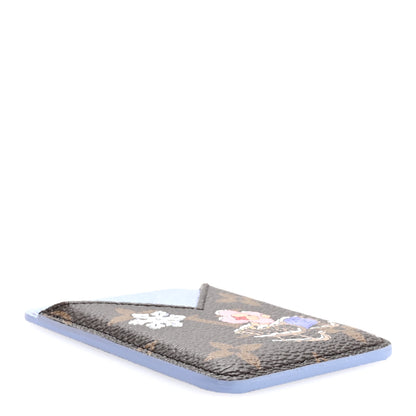 Louis Vuitton Monogram Magnet Vivienne Card Holder Blue Frost 4 of 7