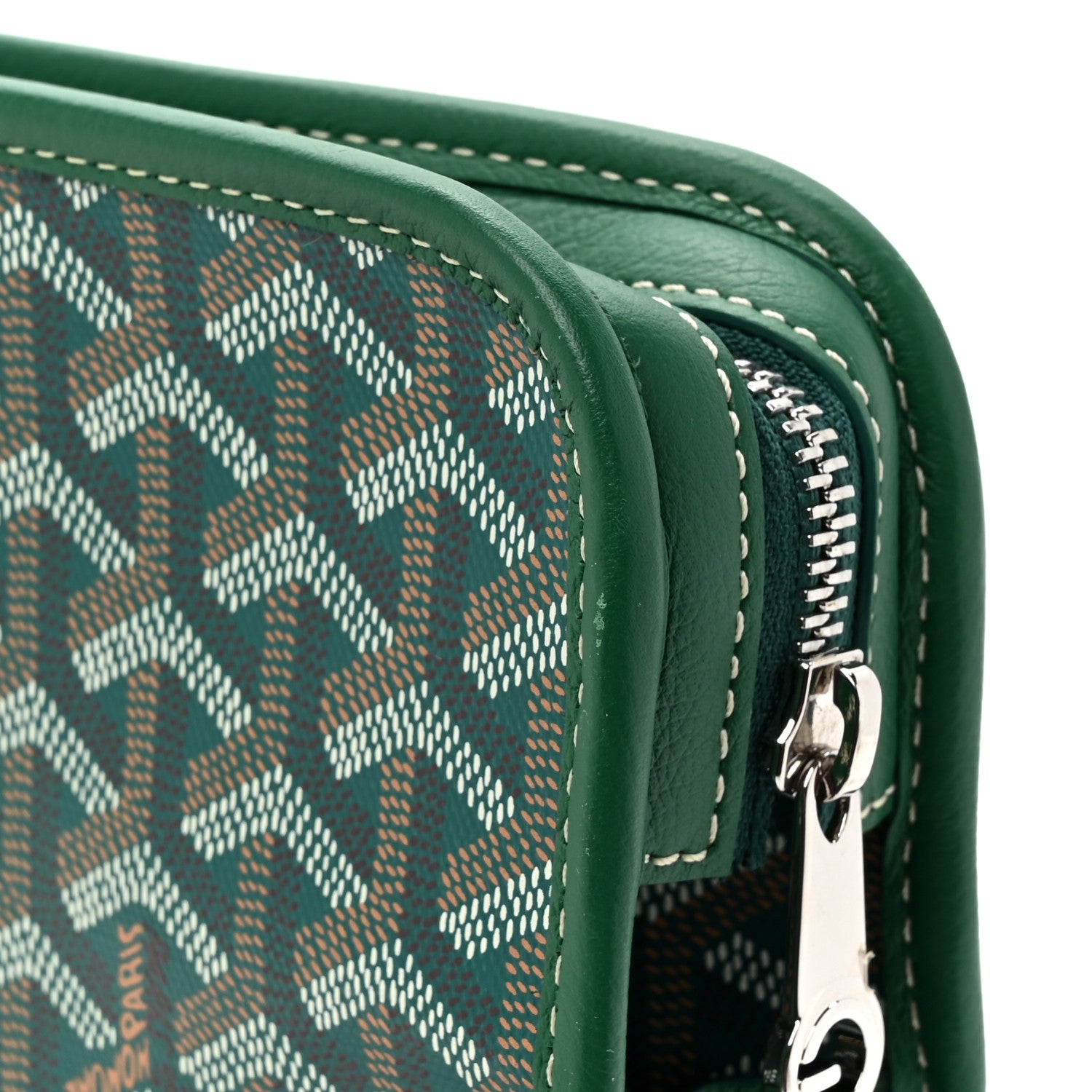 Goyard Goyardine Jouvence Toiletry Pouch Green 12 of 12
