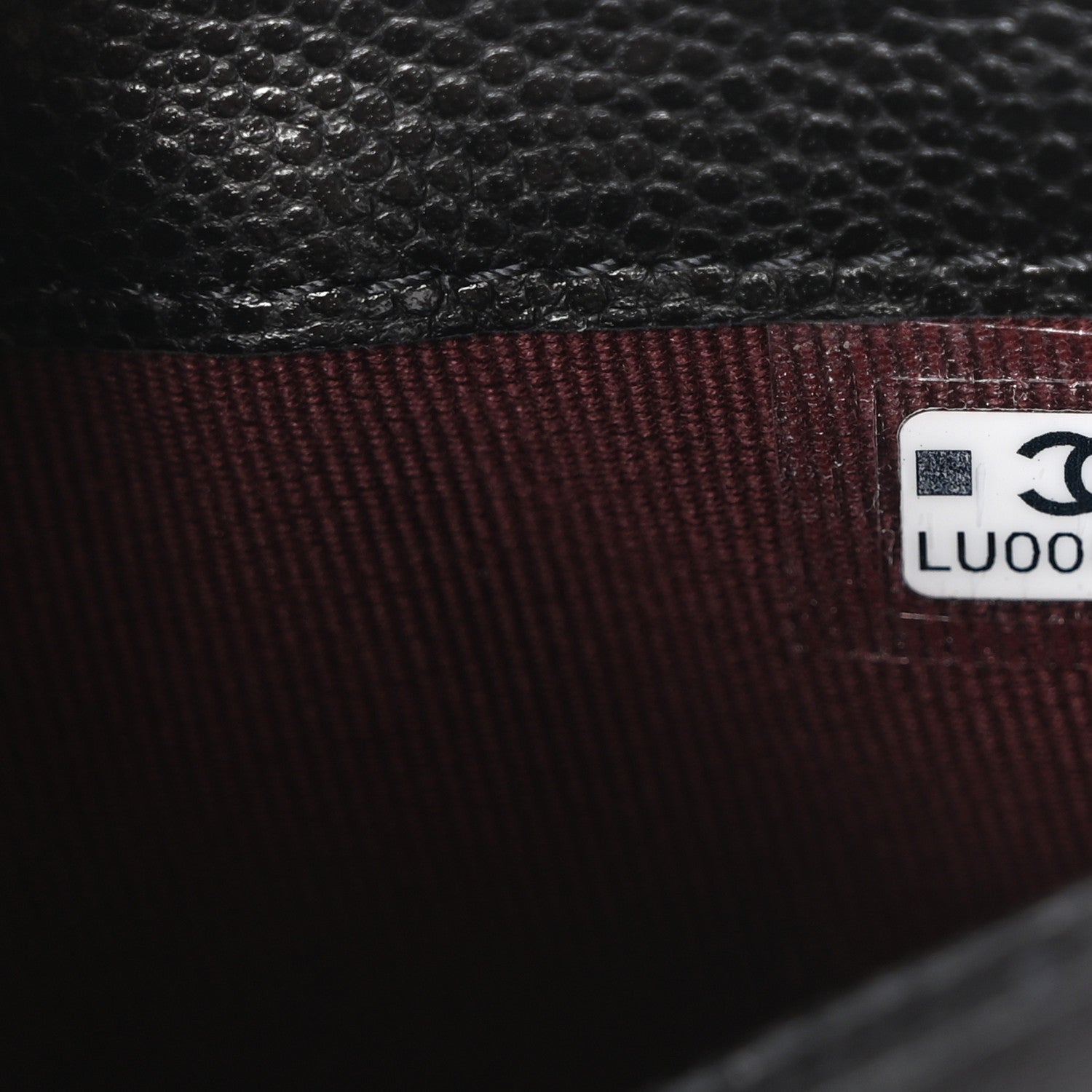 Chanel Caviar Quilted Flap Phone Holder With Chain Black 8 of 12