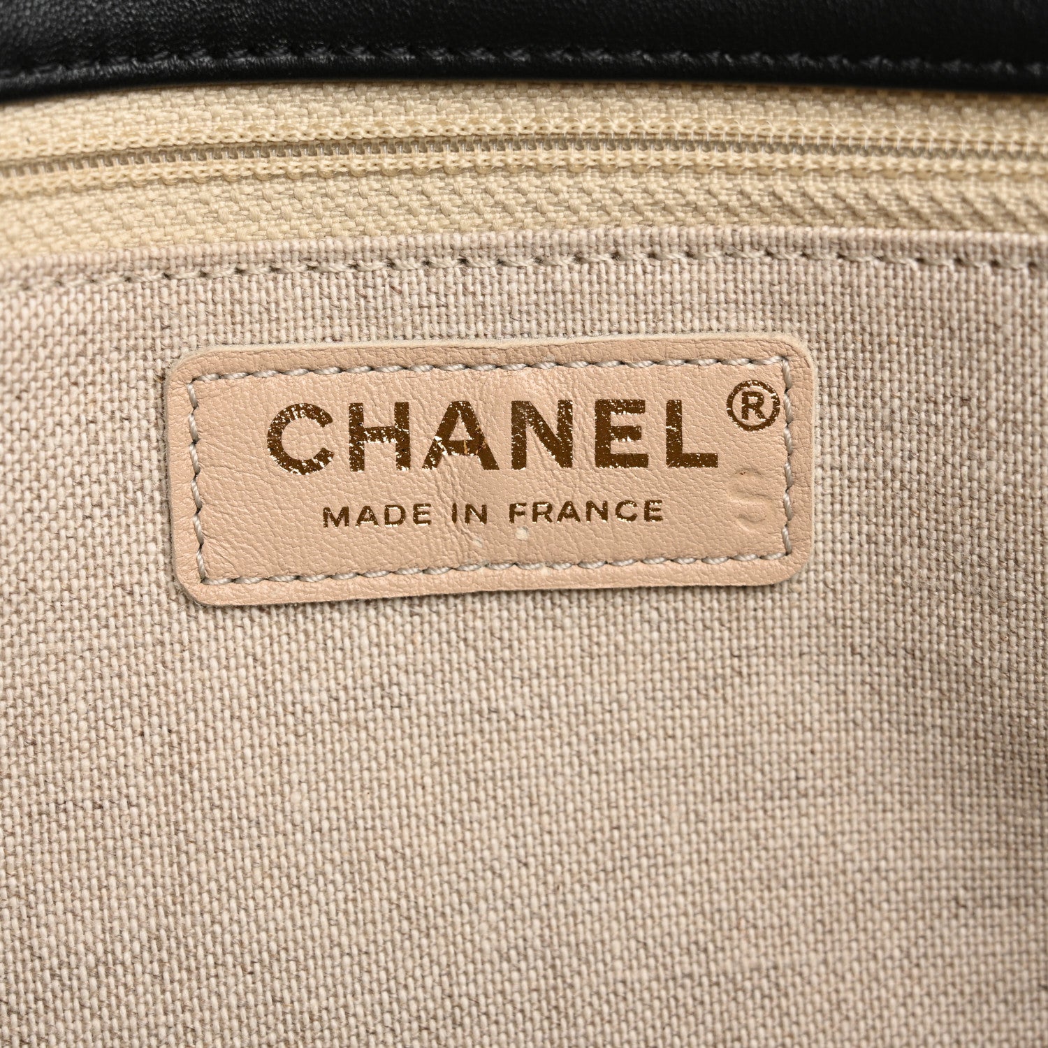 Chanel Lambskin Printed Quilt Flap Clutch Black White 6 of 15