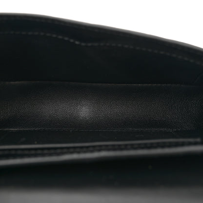 Balenciaga Shiny Super Supple Calfskin Crocodile Embossed Small XX Flap Stretch Bag Black 5 of 11