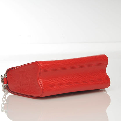 Louis Vuitton Epi Twist Shoulder Bag MM Coquelicot 4 of 7