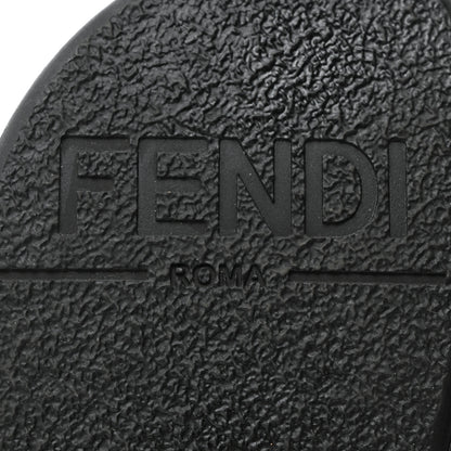 Fendi Vitello Womens Fendigraphy Slide Sandals 38.5 Black 9 of 9