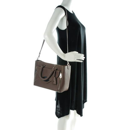 Mulberry Silky Calf Small Willow Tote Taupe 2 of 9