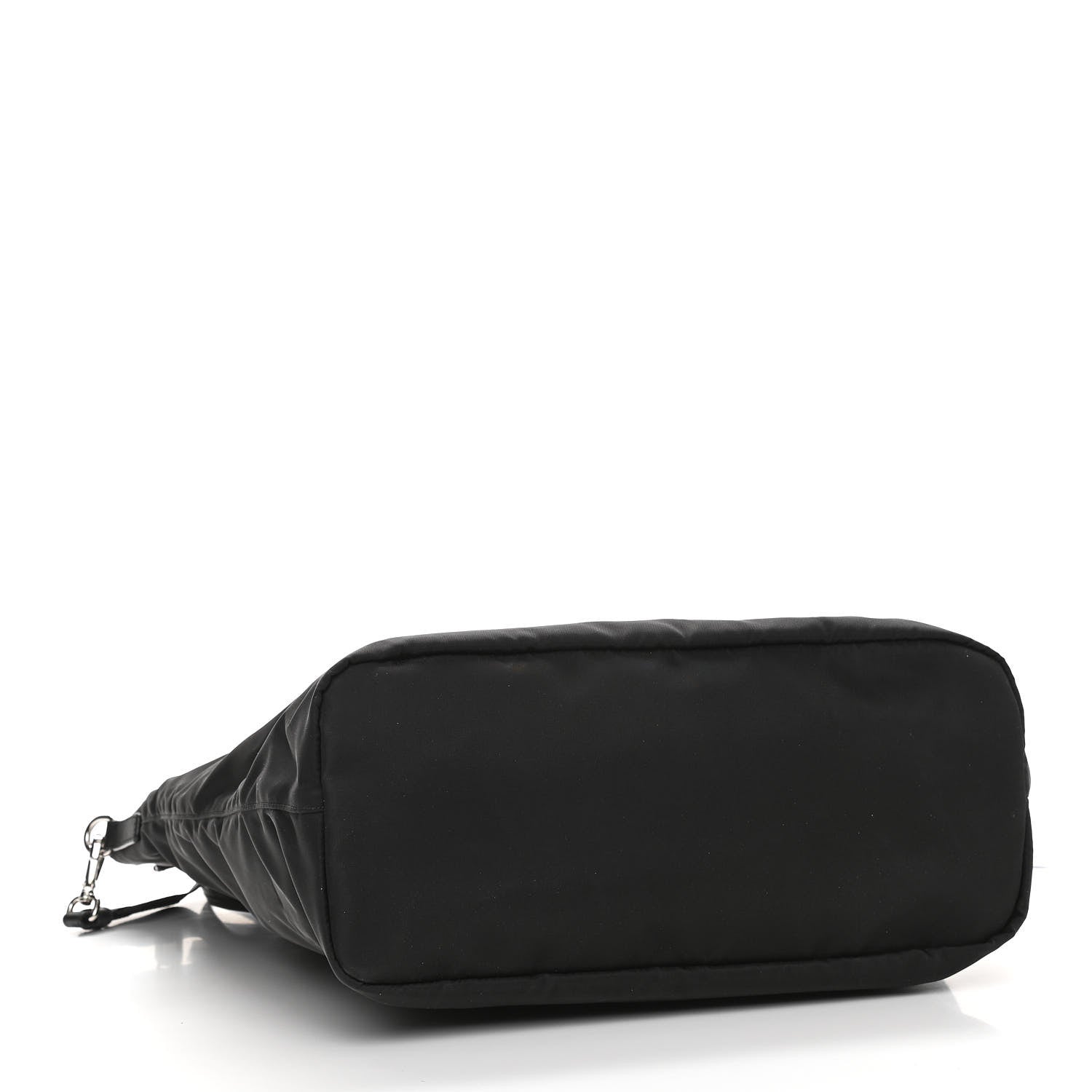 Prada Tessuto Nylon Saffiano Tote Black 3 of 9