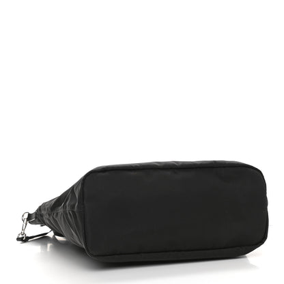 Prada Tessuto Nylon Saffiano Tote Black 3 of 9