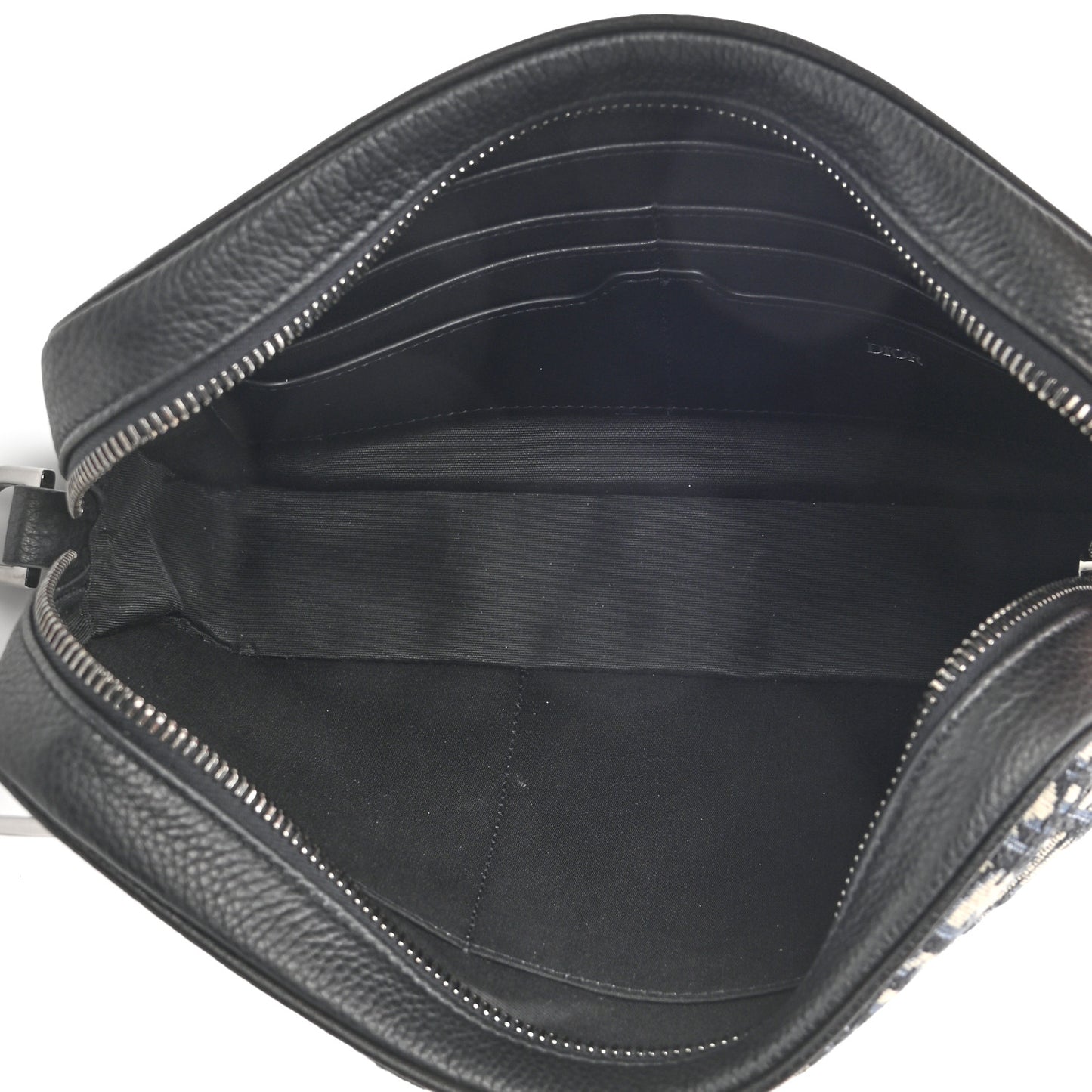Oblique Messenger Pouch Black