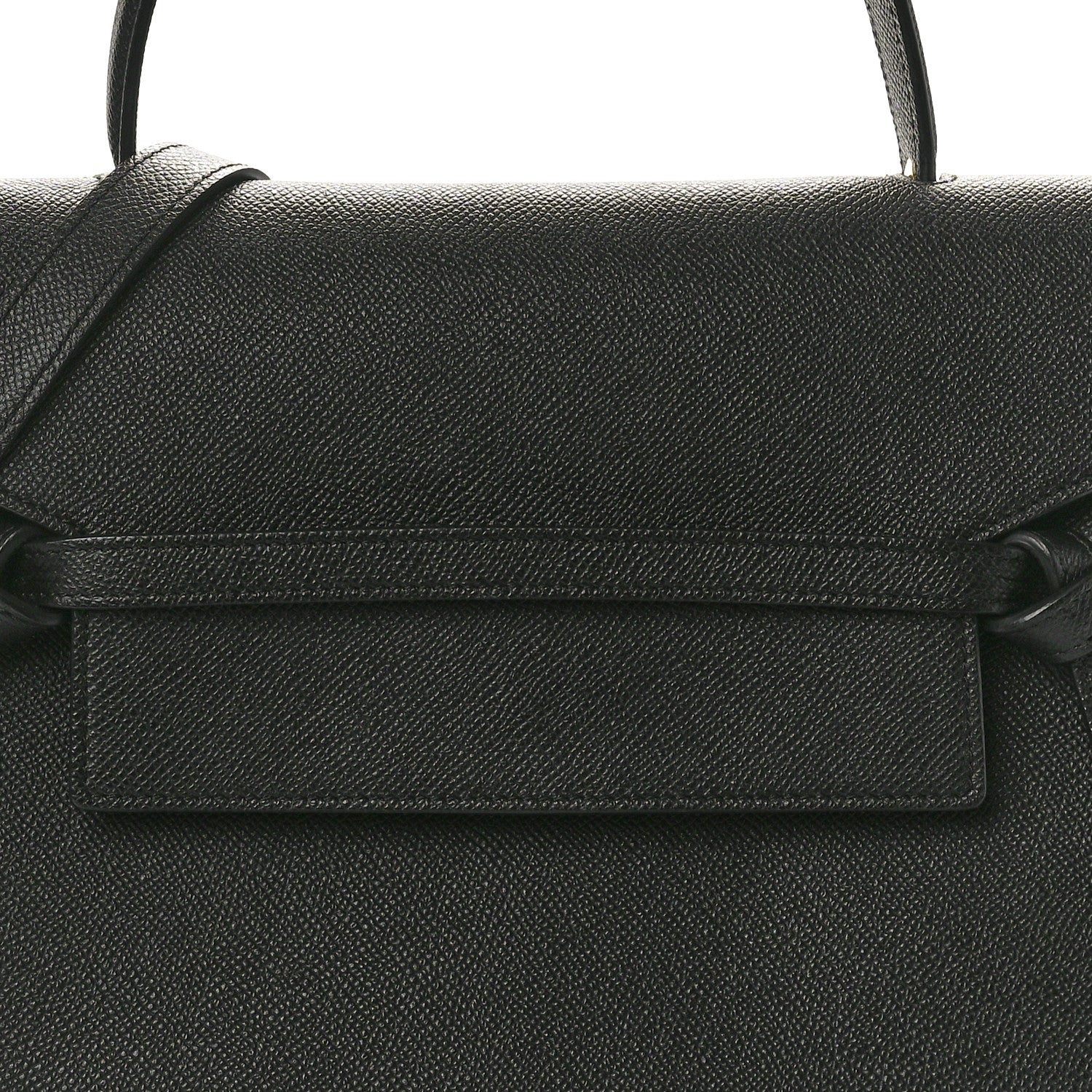 Celine Grained Calfskin Mini Belt Bag Black 7 of 9