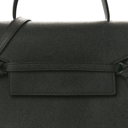 Celine Grained Calfskin Mini Belt Bag Black 7 of 9