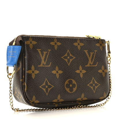 Louis Vuitton Monogram 2019 Christmas Animation Mini Venice Pochette Accessories Blue 3 of 9
