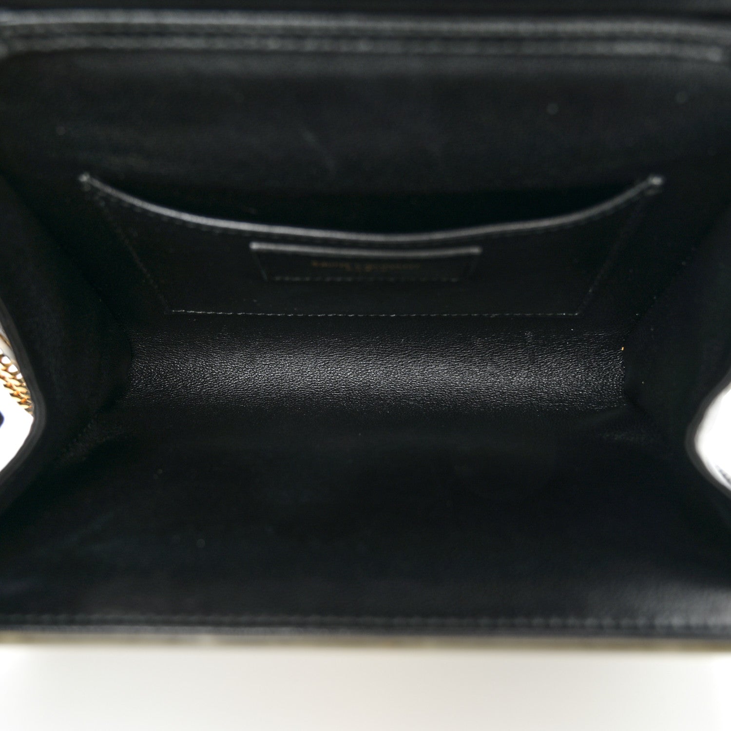 Saint Laurent Plexiglass Monogram Vicky Minaudiere Clutch Green Multicolor 5 of 10