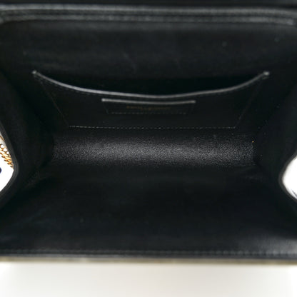 Saint Laurent Plexiglass Monogram Vicky Minaudiere Clutch Green Multicolor 5 of 10