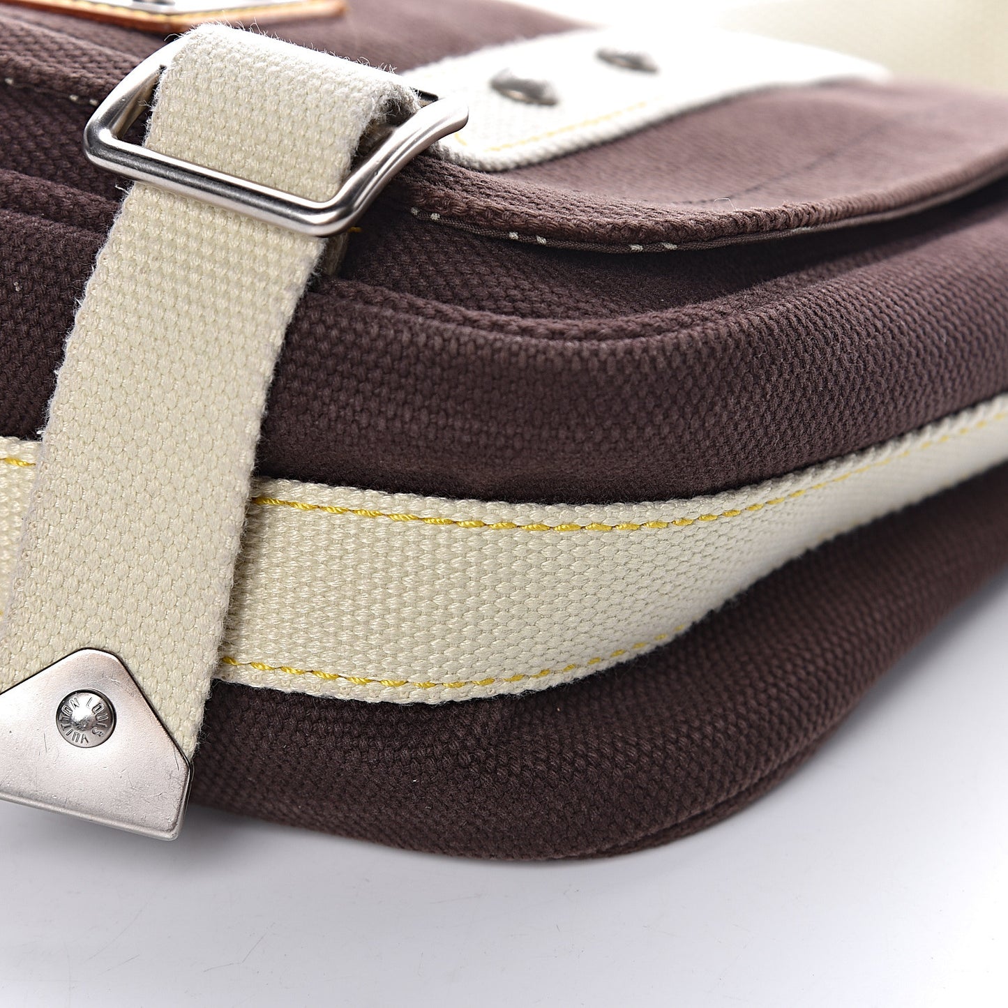 Toile Antigua Besace LV Cup Messenger PM Brown