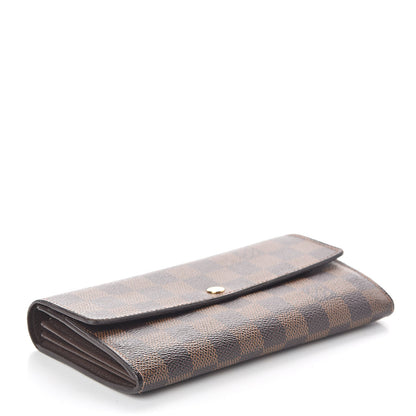 Louis Vuitton Damier Ebene Sarah Wallet 4 of 6