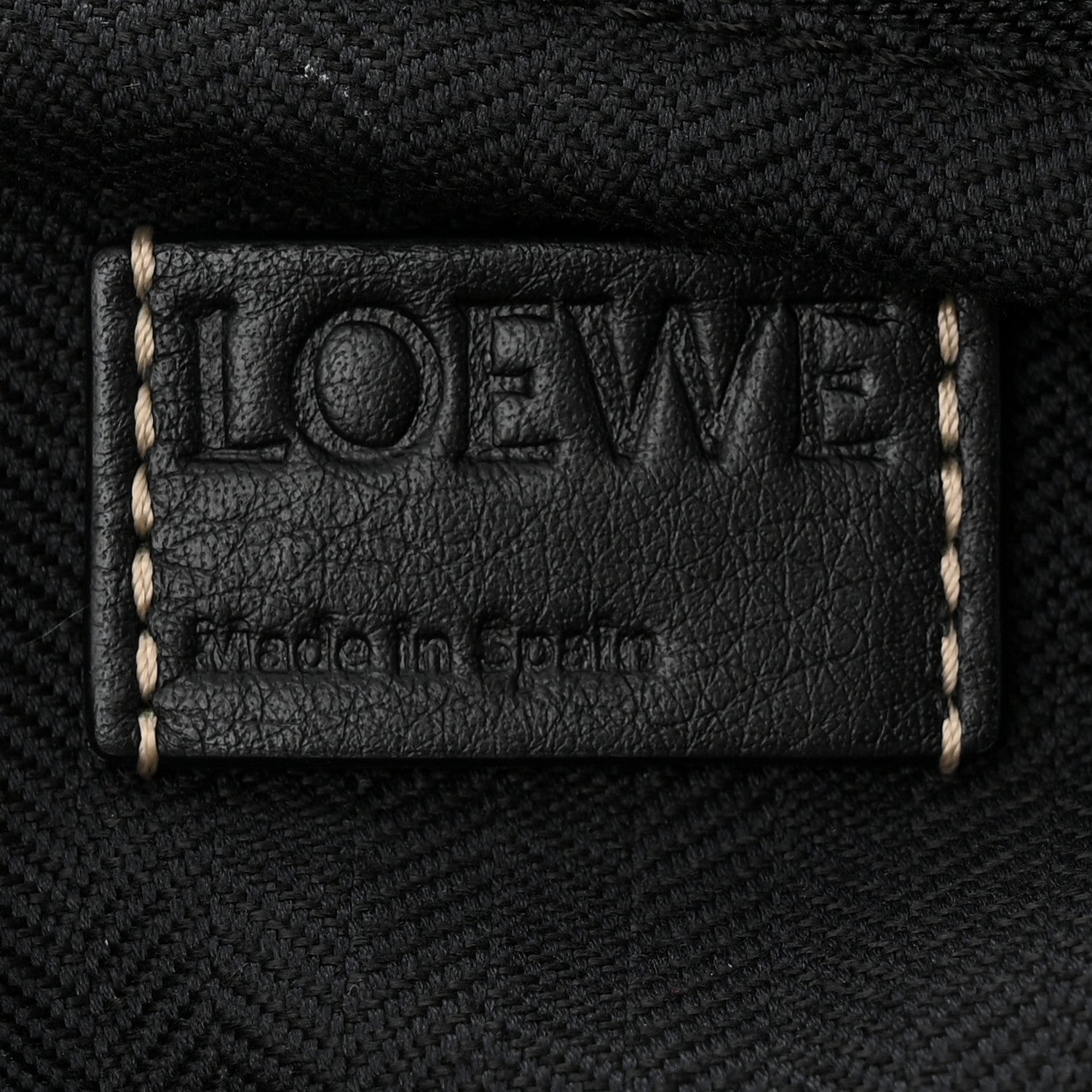 Loewe Calfskin Small Puzzle Bag Black Taupe 6 of 14