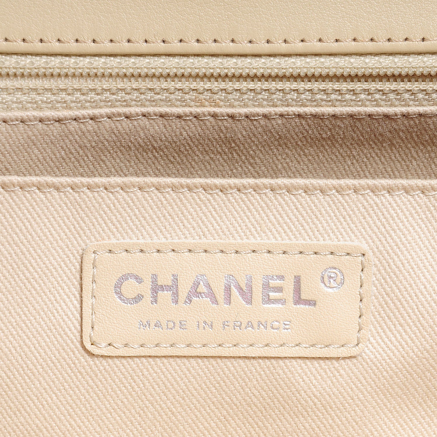 Chanel Calfskin Quilted In the Business Flap Bag Light Beige 8 of 8