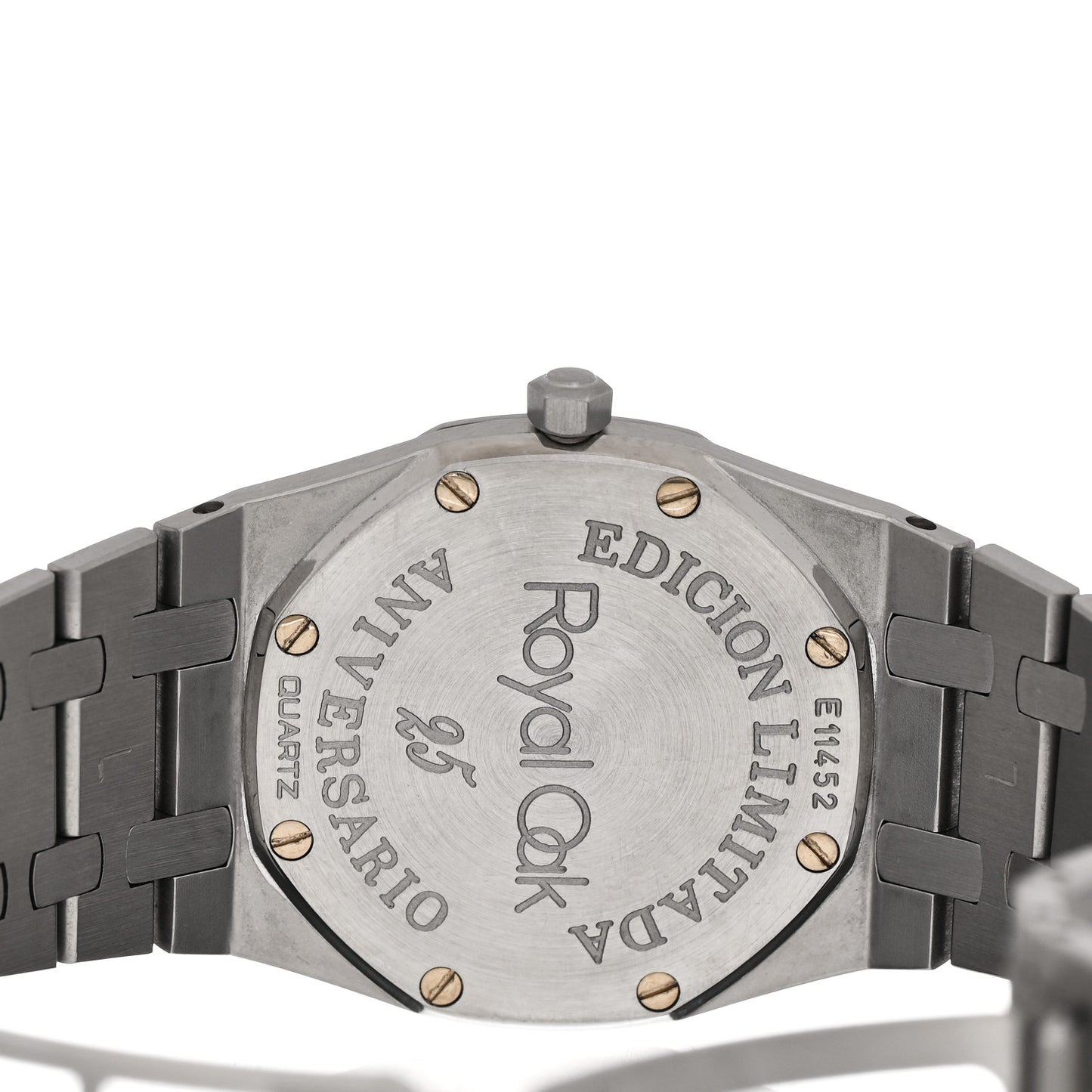Stainless Steel 33mm Royal Oak Quartz Watch Black 56175ST