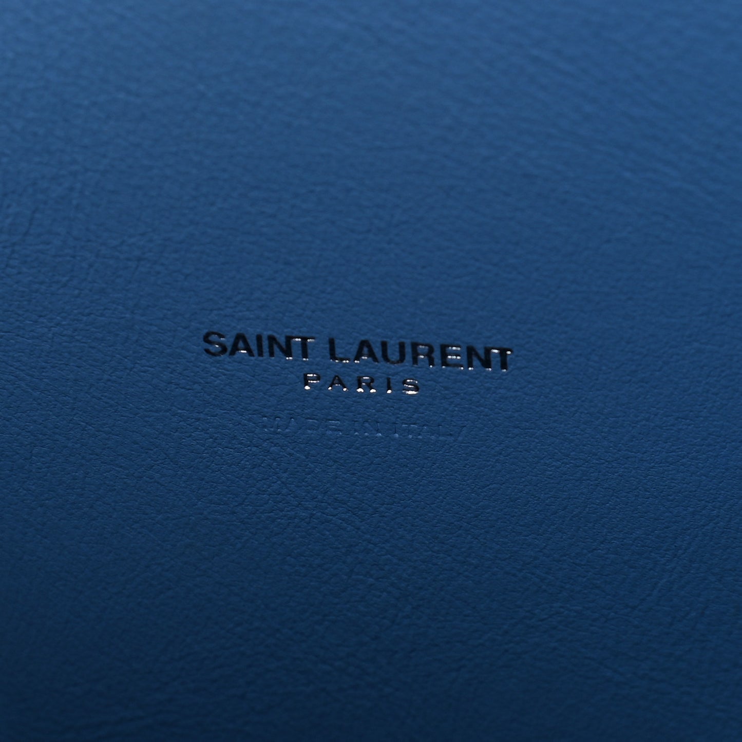 Grained Calfskin Small Sac De Jour Blue Clair