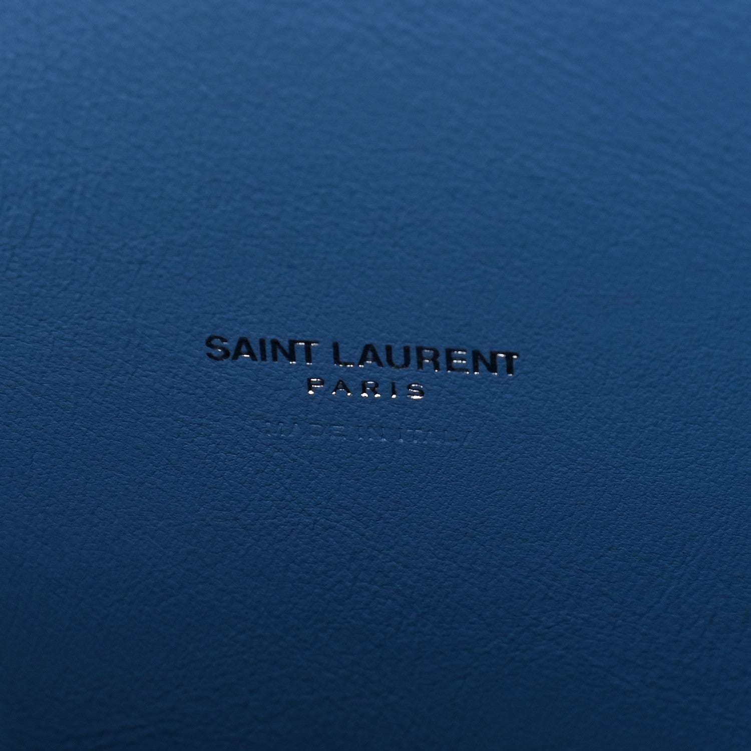 Saint Laurent Grained Calfskin Small Sac De Jour Blue Clair 6 of 10