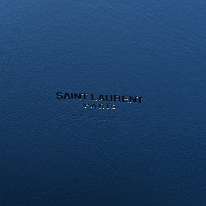Saint Laurent Grained Calfskin Small Sac De Jour Blue Clair 6 of 10