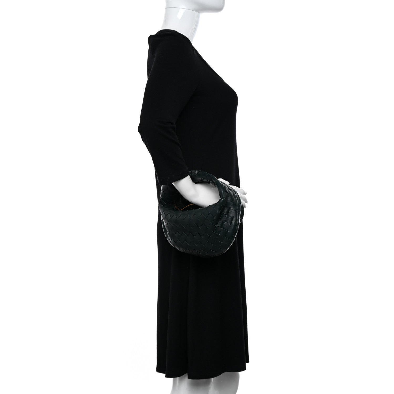 Bottega Veneta Nappa Intrecciato Mini Jodie Dark Moss 2 of 10