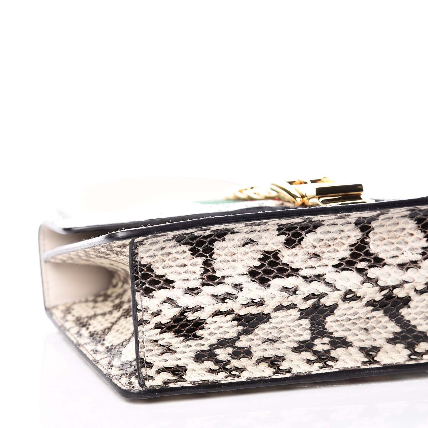 Gucci Snakeskin Small Sylvie Shoulder Bag Roccia 8 of 13
