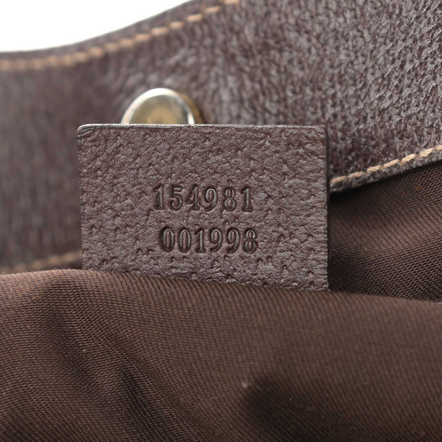 Monogram Medium Charmy Shoulder Bag Dark Brown