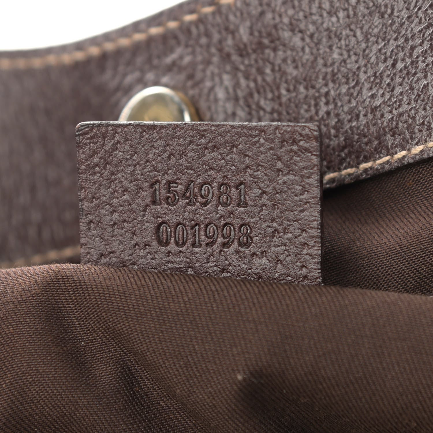 Gucci Monogram Medium Charmy Shoulder Bag Dark Brown 7 of 11