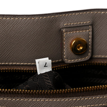 Prada Saffiano Lux Large Tote Argilla 7 of 13
