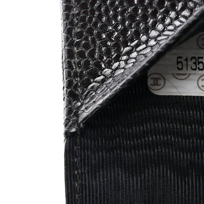Chanel Caviar Quilted CC Ring Agenda Planner Black 8 of 10