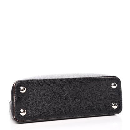 Louis Vuitton Taurillon Capucines BB Black Petale 4 of 9