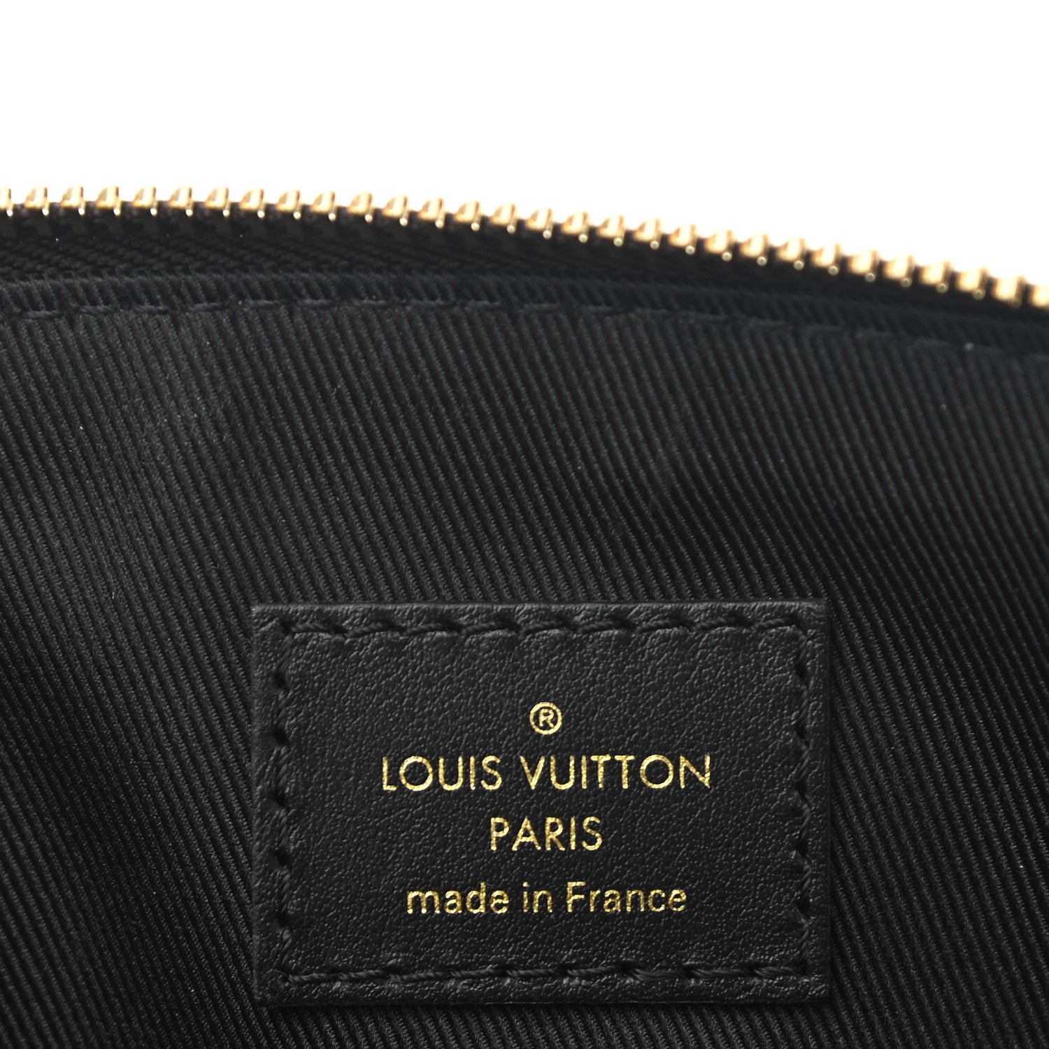 Louis Vuitton Damier Ebene Odeon Tote MM Black 6 of 7