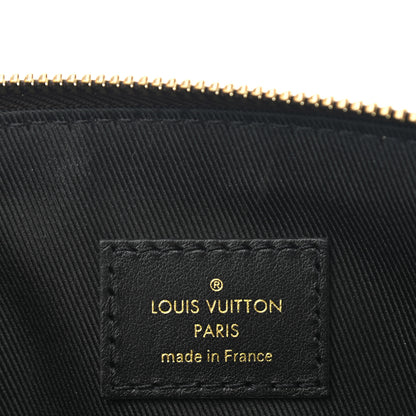 Louis Vuitton Damier Ebene Odeon Tote MM Black 6 of 7