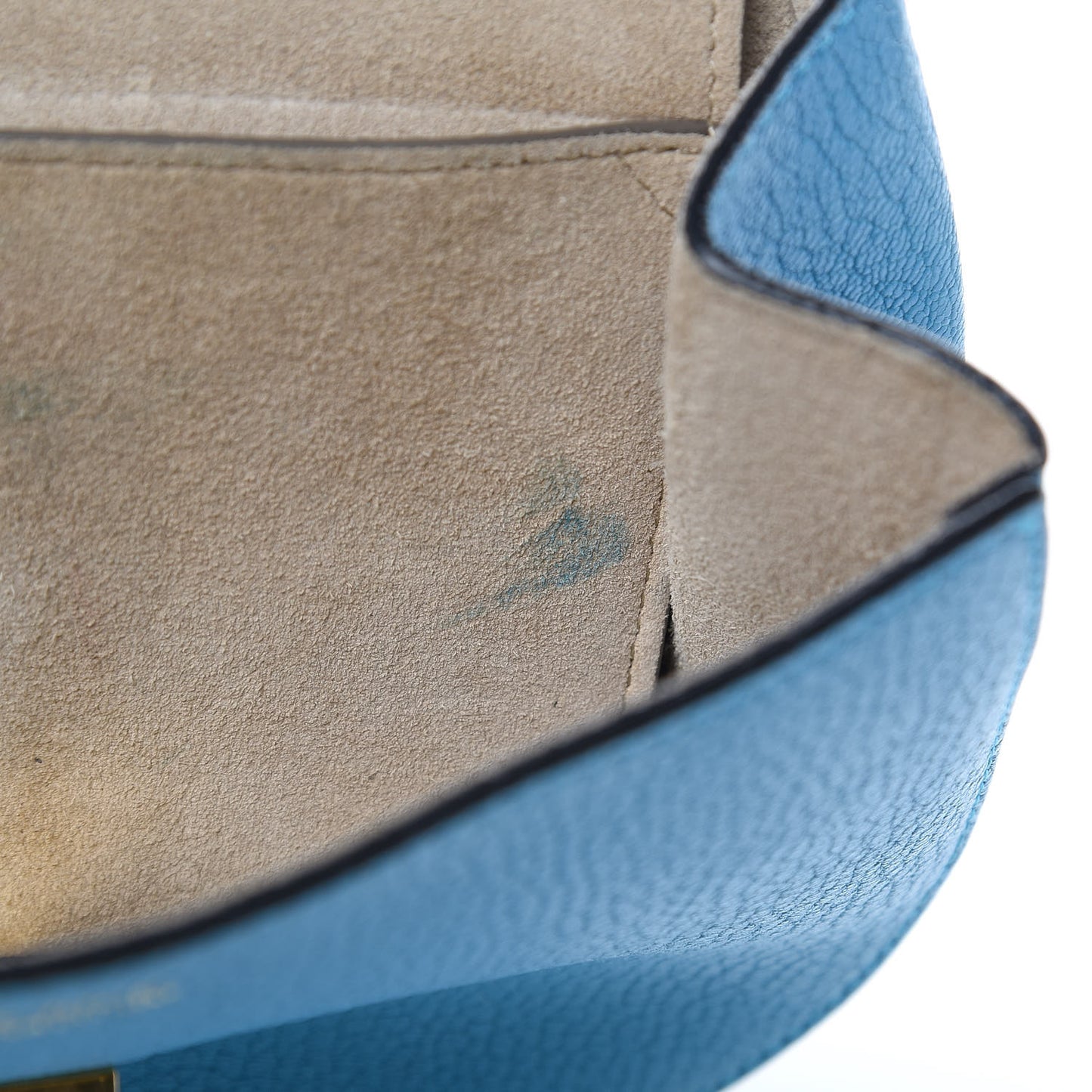 Grained Lambskin Drew Shoulder Bag