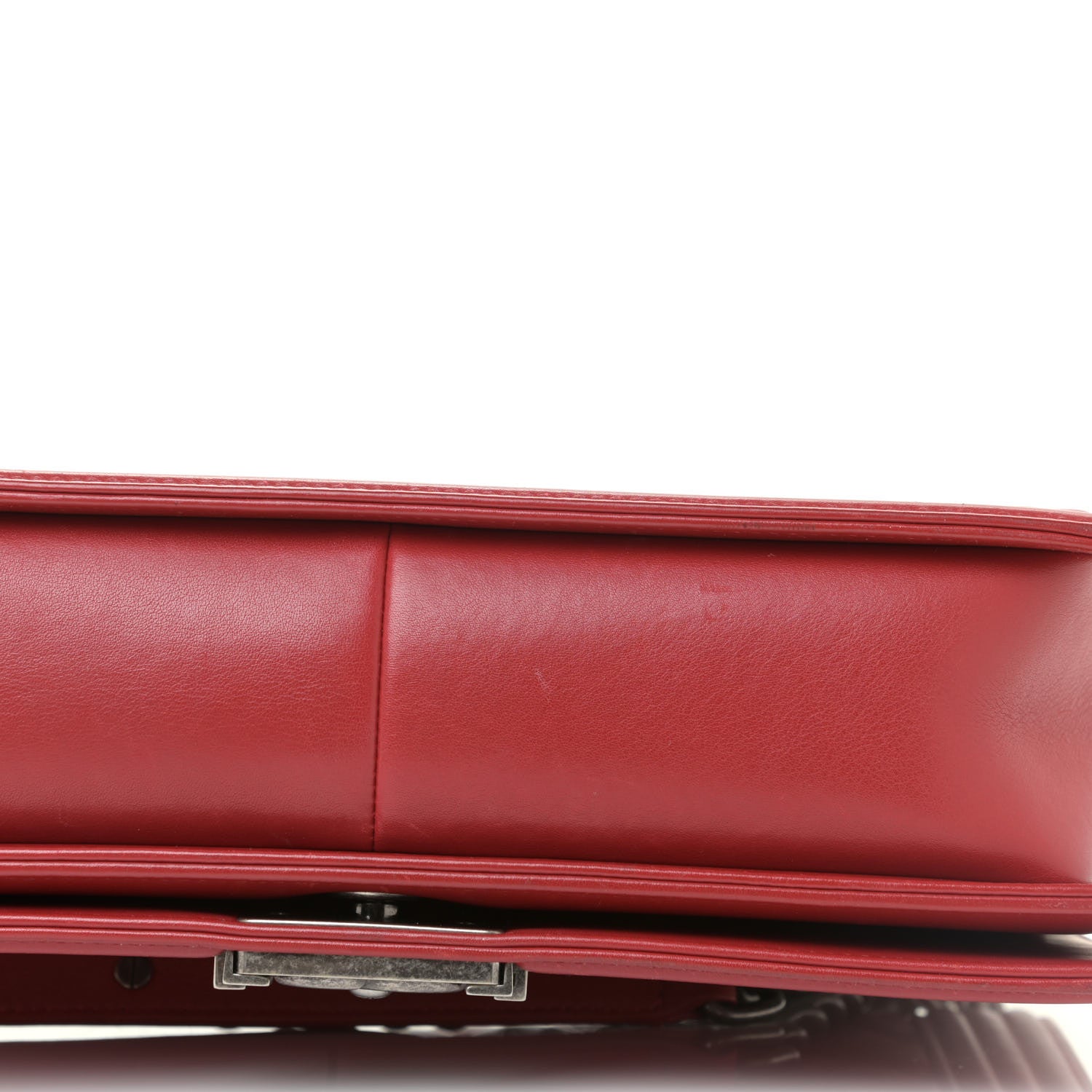 Chanel Lambskin Quilted New Medium Boy Flap Red 14 of 17