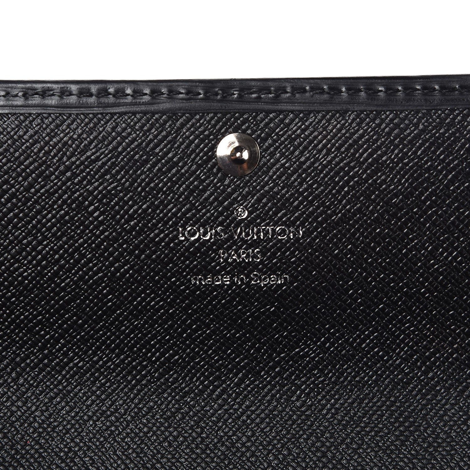 Louis Vuitton Epi Sarah Wallet Black 6 of 6