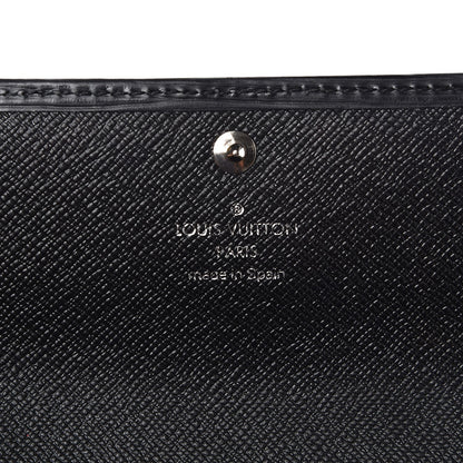 Louis Vuitton Epi Sarah Wallet Black 6 of 6